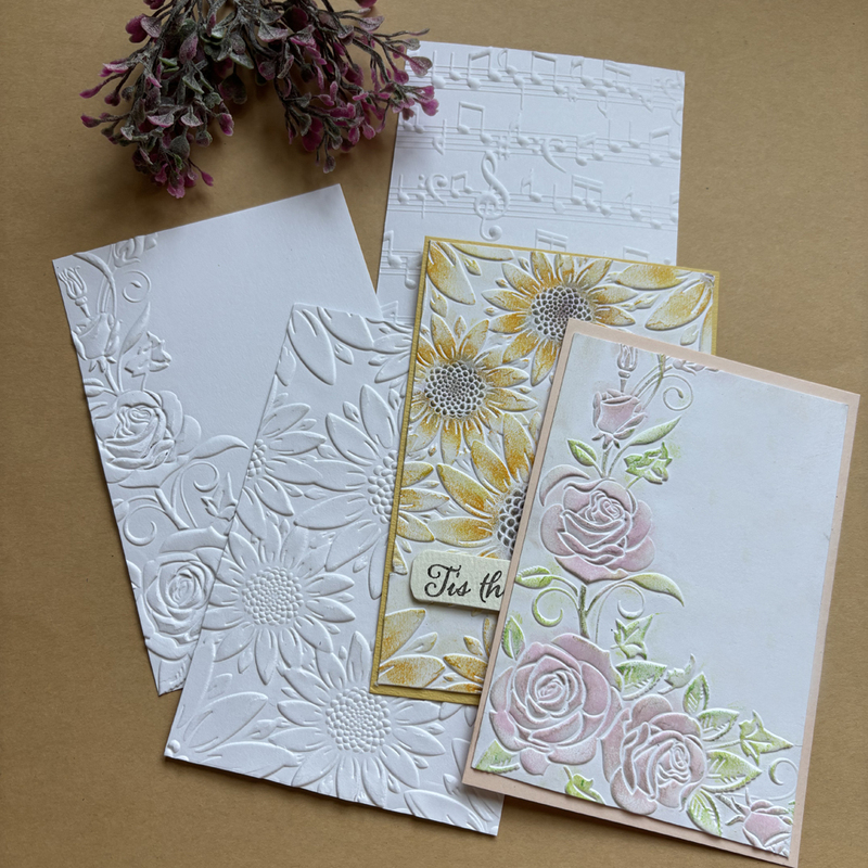 Rose Flower Music 3D Texture Clip Plastic Embossing Mold Embossing Template Embossing Plate DIY Embossing Printing Clip Rose Flower Music 3D Texture Clip Plastic Embossing Mold Embossing Template Embossing Plate DIY Embossing Printing Clip