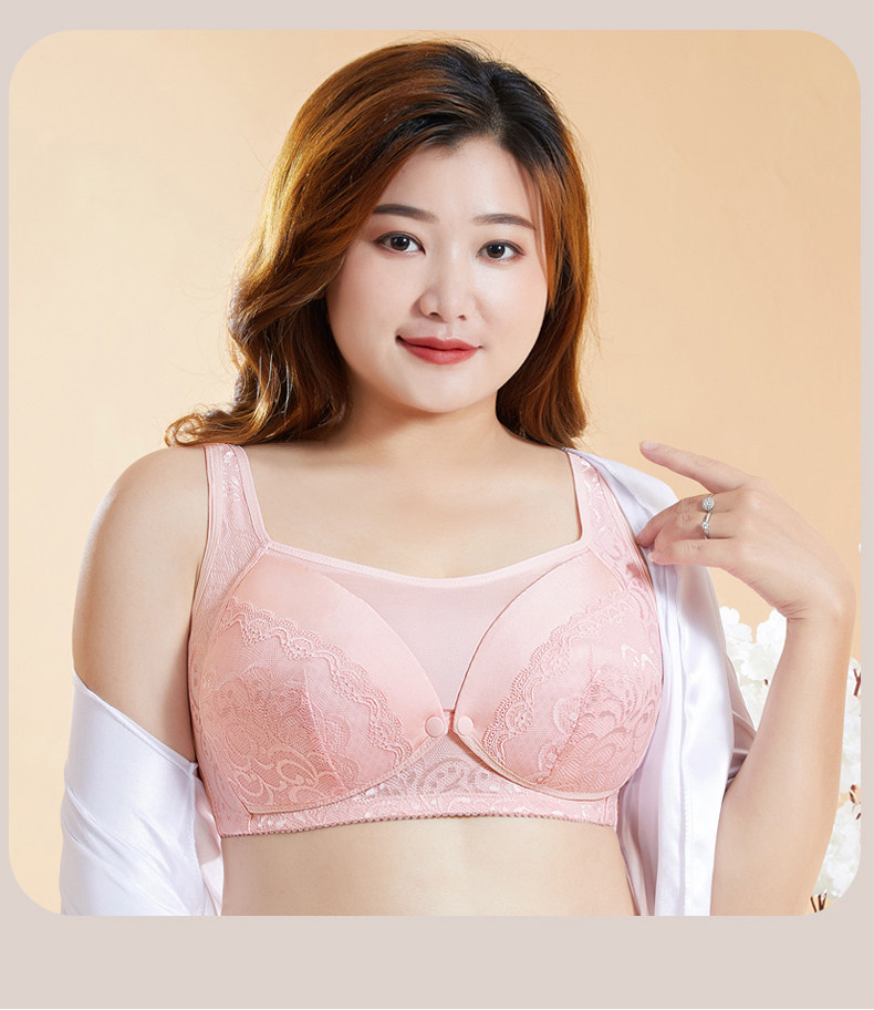大码孕妇文胸哺乳内衣聚拢防下垂大胸全罩杯产后喂奶孕期专用胸罩 — 34