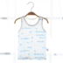 Bé sling vest cotton mỏng mới bé gái bụng mặc cậu bé không tay đầu. 