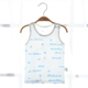 Bé sling vest cotton mỏng mới bé gái bụng mặc cậu bé không tay đầu.