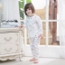 Bộ đồ lót trẻ em cotton mẫu mùa xuân và mùa thu 1 năm và 6 tháng áo sơ sinh cardigan 2 quần áo nam nữ mùa thu 3 bộ đồ ngủ cho bé đồ bộ bé trai Quần áo lót