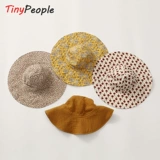 Скандинавская брендовая детская летняя солнцезащитная шляпа для выхода на улицу, тонкая шапка на солнечной энергии