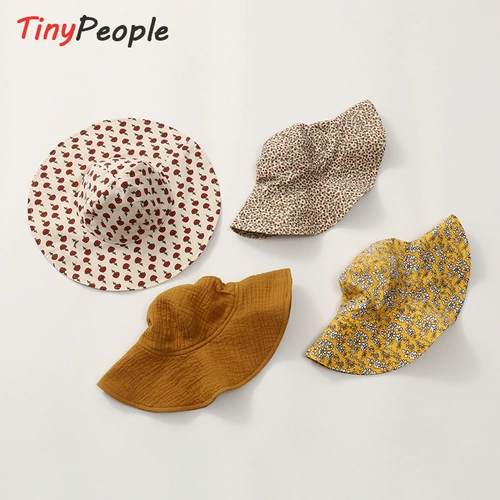 Скандинавская брендовая детская летняя солнцезащитная шляпа для выхода на улицу, тонкая шапка на солнечной энергии