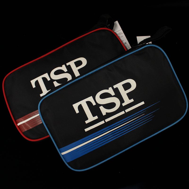 TSP table tennis racket sets 84406 square flatter ping-pong racket training bag protective sleeve