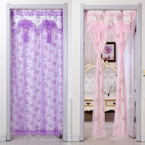 Mosquito-proof door curtain Privacy Magic Sticker Windproof room Home Shading Nordic Room Cloth Art Partition Curtain Beauty
