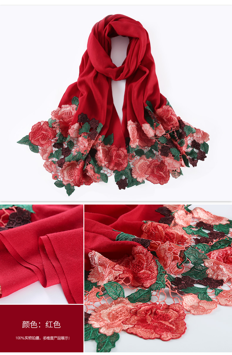 Foulard pour Femme en Laine - Ref 3157988 Image 12