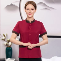 Красный, короткий рукав