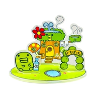 【Маленькая акриловая сцена】 Большой рот джи