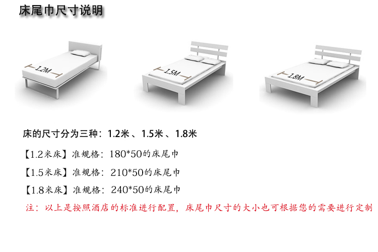 2018 khách sạn khách sạn khăn giường độ chính xác cao jacquard vải giường cờ American phong cách mục vụ giường cuối trải giường