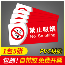 No smoking warning signs Please do not smoke stickers Stickers stickers Creative wall stickers Desktop no fireworks Beware of electric shock warning signs There is a danger of electric factory warehouse room fire signs
