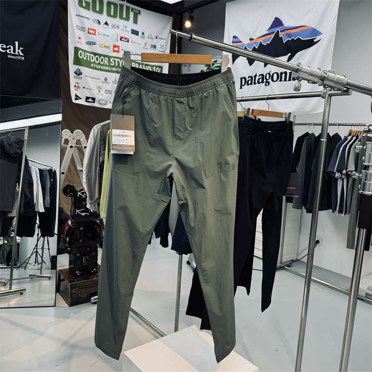 Lulu Alternative Tapered Cut Elastic Waist Quick-Drying Breathable Water-Repellent Outdoor Sports Tear-Resistant Men's Casual Pants Lulu Alternative Tapered Cut Elastic Waist Quick-Drying Breathable Water-Repellent Outdoor Sports Tear-Resistant Men's Casual Pants