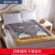 Full siêu mềm màu trắng bông nệm pad là pad trẻ quân đội màu xanh lá cây quân giường ký túc xá futon pad pad 01 tiểu nhiệt - Nệm