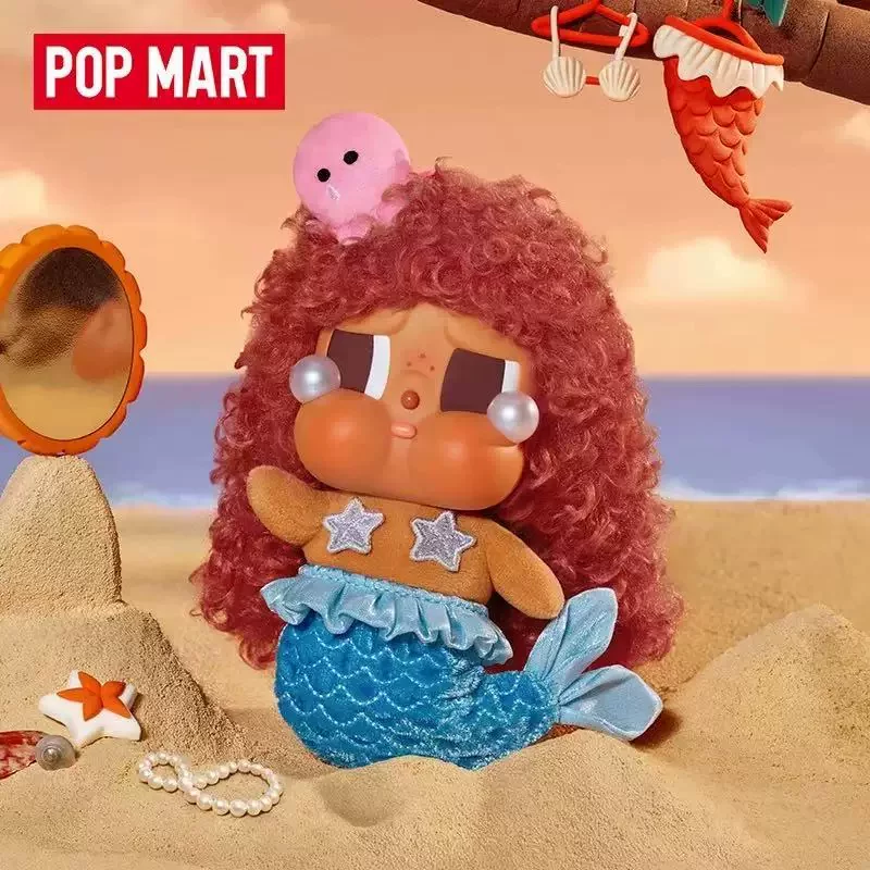 POP MART CRYBABY Vacation Mode On Crybaby Vinyl Beach Vacation Blind Box