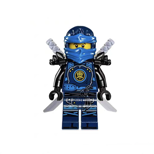 Lego Ninjago Minifigure Njo282 Blue Ninja Jay Time Blade 70626 Unassembled