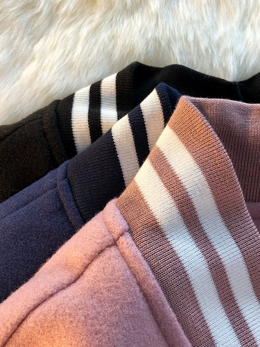 Атмосферная бейсбольная весенняя униформа, шерстяная полиуретановая куртка, США, увеличенная толщина