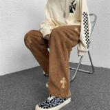 Tide, вельветовые штаны, свободный крой, оверсайз