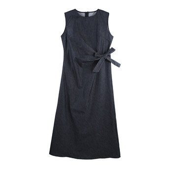 ຊິງ! jingjing 2025 summer round neck temperament sleeveless slimming strappy dress shbzw65161