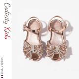 Летние сандалии, модные детские высокие туфли для принцессы, 2021 года, мягкая подошва, подходит для подростков