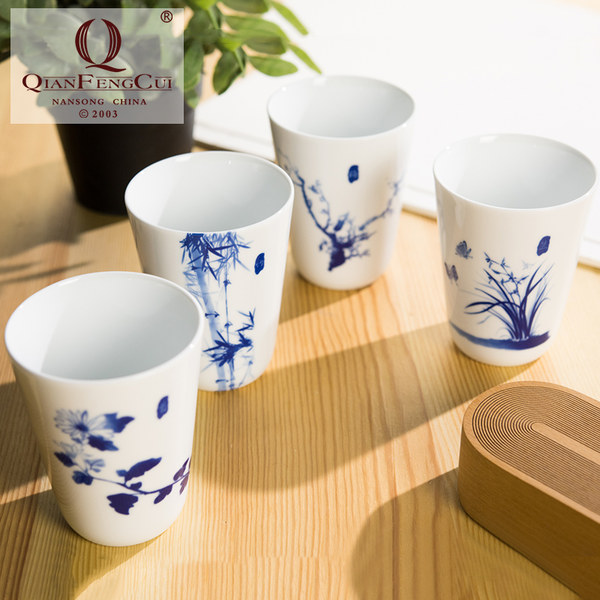 G20峰会国宴餐具供应商 千峰越瓷 欣悦杯 国瓷马克杯四件套 天猫优惠券折后¥29包邮(¥89-60)4款可选 G20峰会国宴餐具供应商 千峰越瓷 欣悦杯 国瓷马克杯四件套 天猫优惠券折后¥29包邮(¥89-60)4款可选