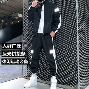 运动男士外套休闲运动服男套装韩版潮流裤子