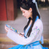 Jinguancheng Thanh Thành mơ ban Han quần áo váy gió truyền thống Trung Quốc Han quần áo cổ tích eo hàng ngày váy không cổ 
