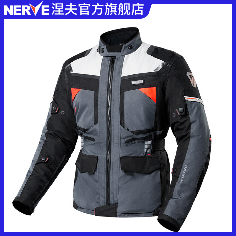 NERVE NEF motorcycle riding suit men's four seasons heavy motorcycle rally suit winter warm waterproof anti-fall