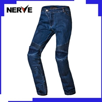 Xe máy NERVE cưỡi quần jean bốn mùa nam và nữ đầu máy đua xe off-road quần tụ tập mùa thu đông - Xe máy Rider thiết bị gang tay di xe may