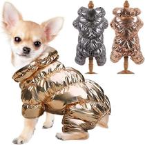 Winter Dog Clothes Windproof Overalls for Small Dogs Puppy D
