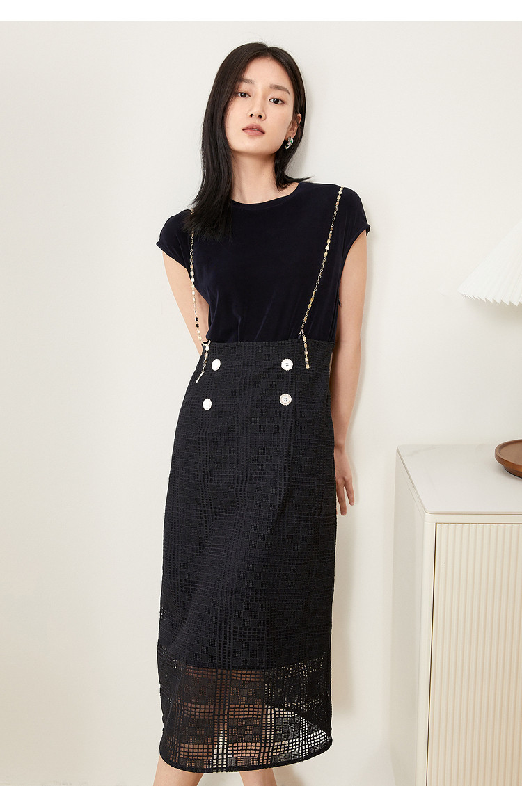 YINER Yiner counter women's clothing 2022 summer new stitching sleeveless baby bag vinegar fiber dress 8C62205386