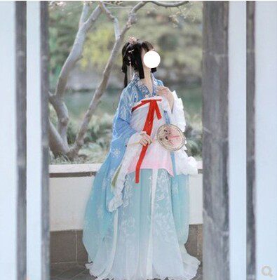 Wei Jin North and South Korean Han uniforms (lacquer ferry) female Xia China Wind sleeveless garment for students to improve the Spring and Autumn Ancient clothes