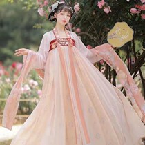 Han - suited female summer adult Tang - made Qi - chi dress female new 2022 explosion set of antique