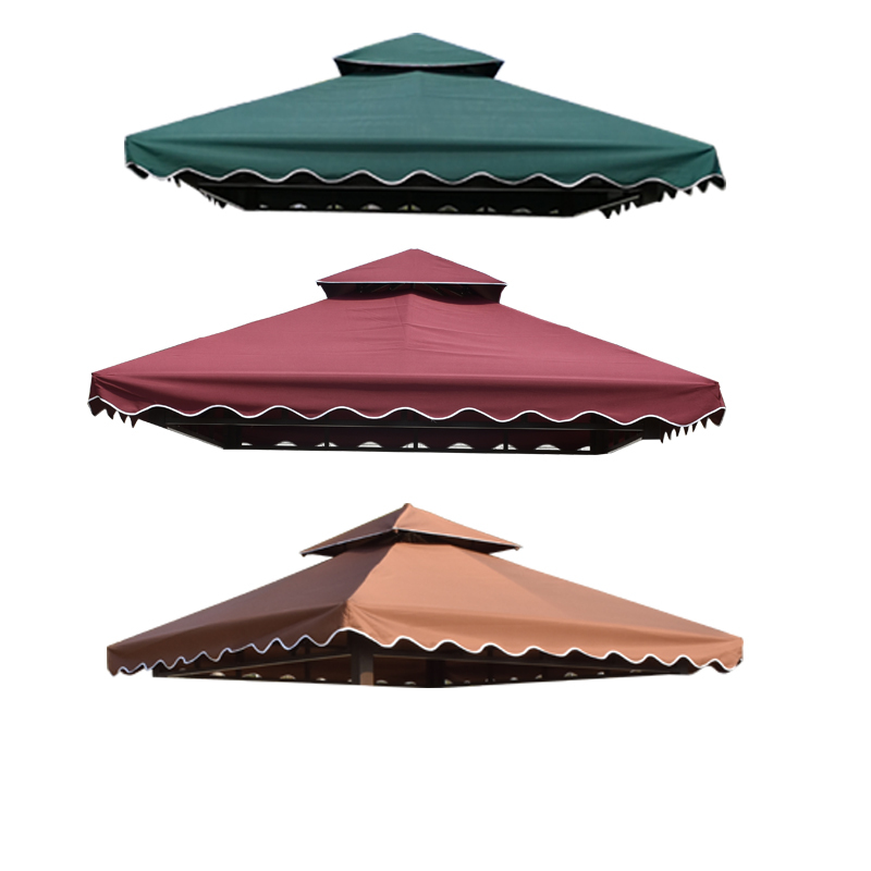 Outdoor Sunshade Canopy, Courtyard Four-Legged Umbrella Tent, Roman Tent Top Cloth, Side Cloth, Rain Shelter, 3m X 3m Sunshade Cloth Outdoor Sunshade Canopy, Courtyard Four-Legged Umbrella Tent, Roman Tent Top Cloth, Side Cloth, Rain Shelter, 3m X 3m Sunshade Cloth