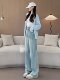 Washed Loose Wide-Leg Jeans for Women 2025 New Autumn and Winter High-Waisted Light-Colored Straight-Leg Petite Drapey Floor-Length Pants