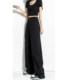 Black Wide-Leg Jeans for Women 2026 New High-Waisted Straight Loose Fit Flattering for Pear-Shaped Body Floor-Length Pants