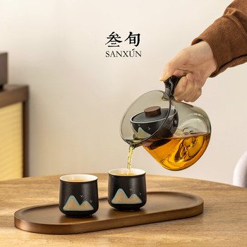 ສາມສິບເກົ້າ wangshan ແກ້ວ kung fu ຊາຊຸດ teacup ຊານ້ໍາແຍກຕ່າງຫາກ elegant ຈອກ teapot ພິເສດສໍາລັບຊາ 2026 ຮູບແບບໃຫມ່
