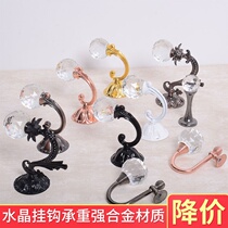 Clothes rack hook Clothing store wall crystal hook Wall hanger display rack Wall hanging clothes point hanging single hook