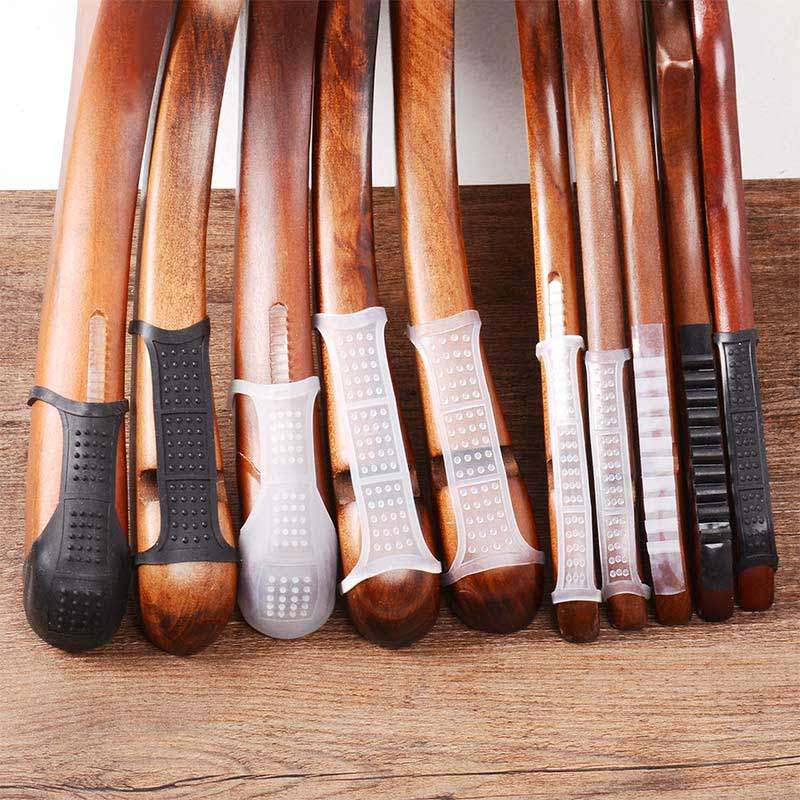 Clothing store hanger non-slip sleeve transparent silicone anti-slip strip leather sleeve anti-slip sticker solid wood plastic hanger anti-slip pad female