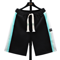 Outlet NASA summer sports shorts mens high street ins trendy brand loose hip-hop five-point pants