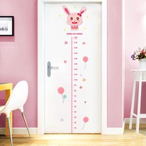 Baby child weight height wall stickers can be recorded removable children measuring cartoon stickers home self-adhesive