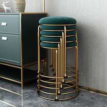 Light Extravagant Stool Mesh Red Little Stool Short Bench Nordic Round Stool Table Bench Modern Minima Home Spare Benches Bench