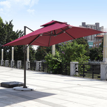 Rome Umbrella Courtyard Umbrella Outdoor Beach Umbrellas Villa Garden Terrace Balcony Round Square Outdoor Booth Beach Umbrella