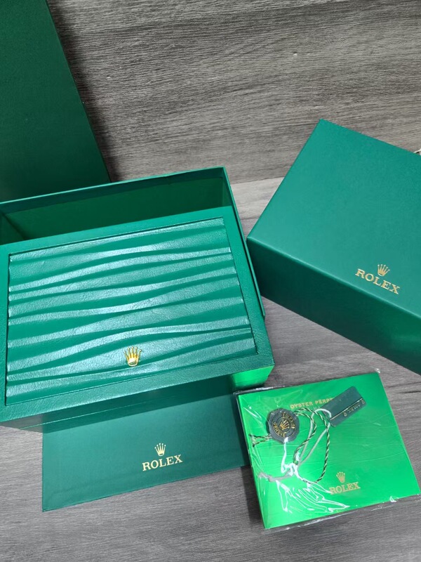 Watch Box, Rolex Watch Box, Wave Pattern, Green Submariner, Black Submariner Packaging, Men's and Women's Gift Box, Gift Storage Box, Watch Box