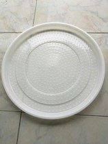 Chicken with open food plate chick feed plate chick plate chicken feeding plate chicken duck goose feeding plate Bowl round round