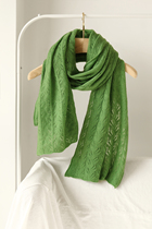 APCSHOP Early Spring New 100 Hitch Casual Warm Hollowed-out Knitted Dual-use Lady Brief Pure Cashmere Small Shawl