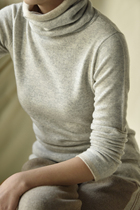 APC22 Early Spring Selection Method Small Crowdsourced Autumn Winter Suede Tip New Lean Body High Collar Collage Cashmere Cardiff