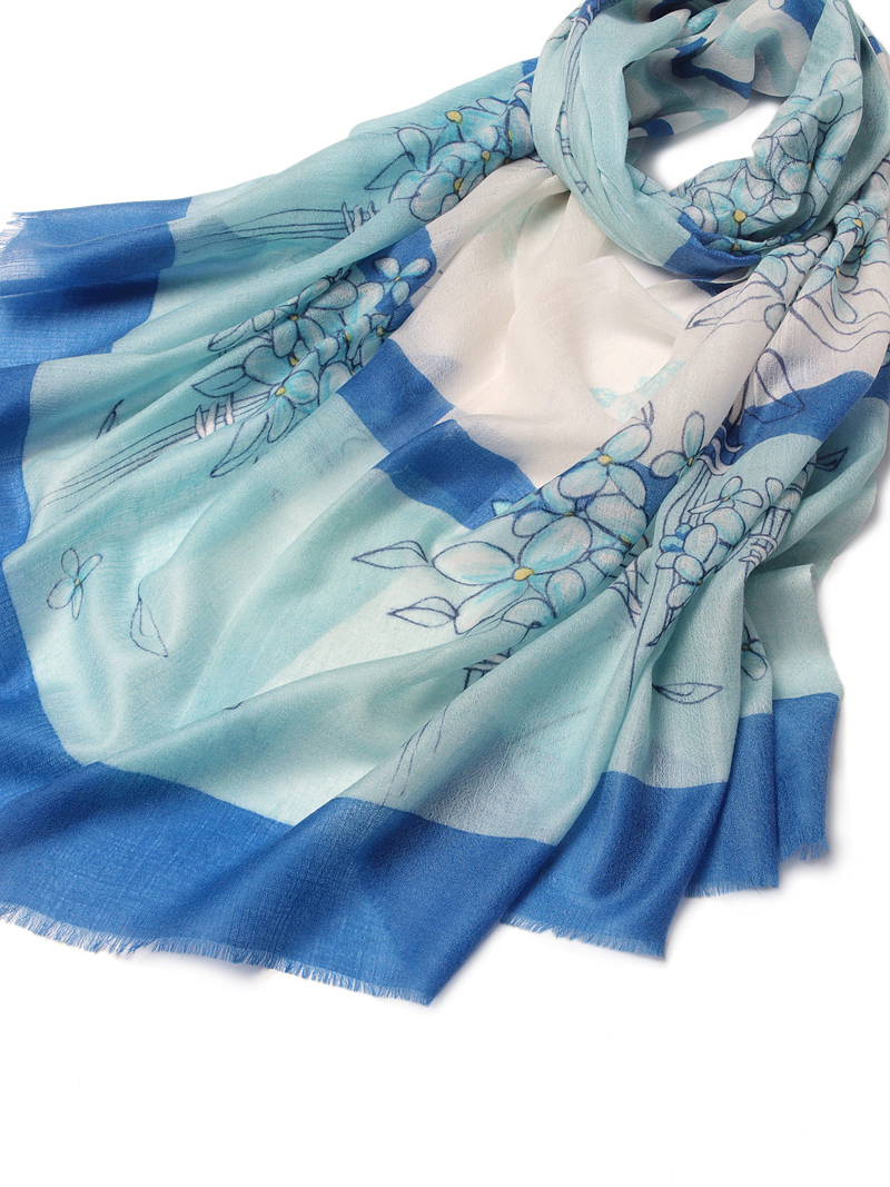 Foulard pour Femme en Cachemire - Ref 3159885 Image 10