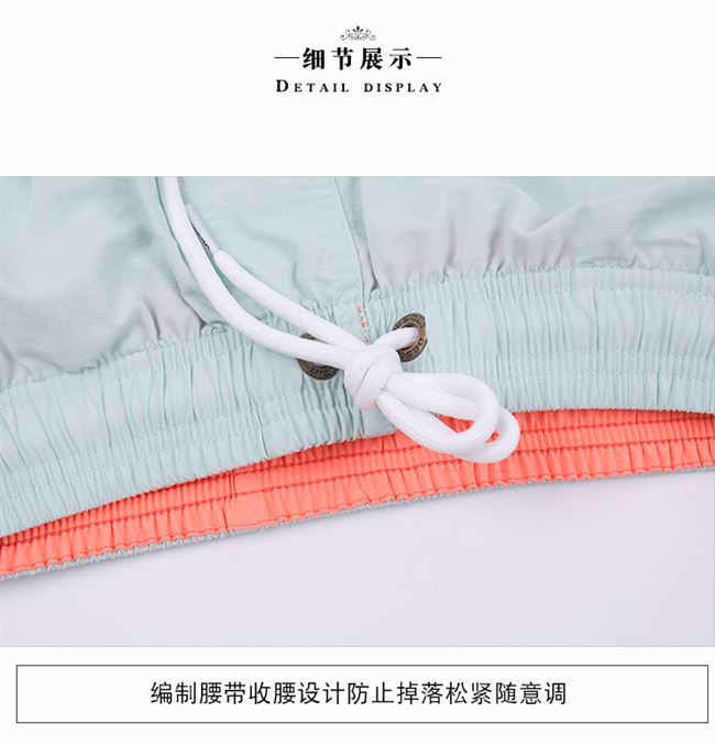 Quần bơi đi biển quần đi biển mùa hè đi biển màu đơn giản quần ba điểm nam đơn giản nhanh khô lướt sóng quần short nam mới có lót - Quần bãi biển