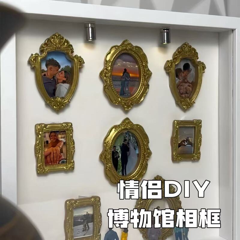 DIY Mini Museum Photo Frame, Creative Photo Display Frame, Popular on Xiaohongshu, Surprise Gift for Boyfriend/Girlfriend