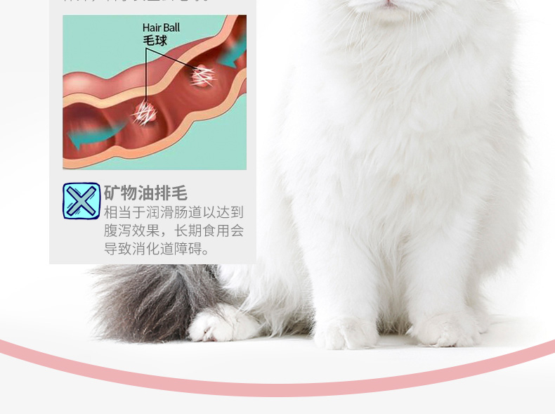 Kem mèo Kuanfuhua dinh dưỡng kem mèo con mèo nhẹ lông tẩy lông lông bóng điều hòa dạ dày 120g - Cat / Dog Health bổ sung Bột kích sữa cho chó mẹ