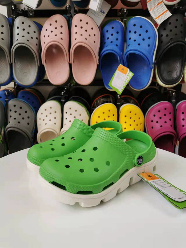 Giày đi biển Crocs giày nam Crocs thể thao Dieter lỗ đôi mẫu đế dày dép quai hậu 11991